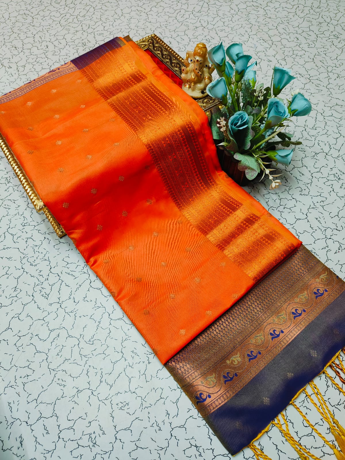 SEMI KANCHI SAREE
