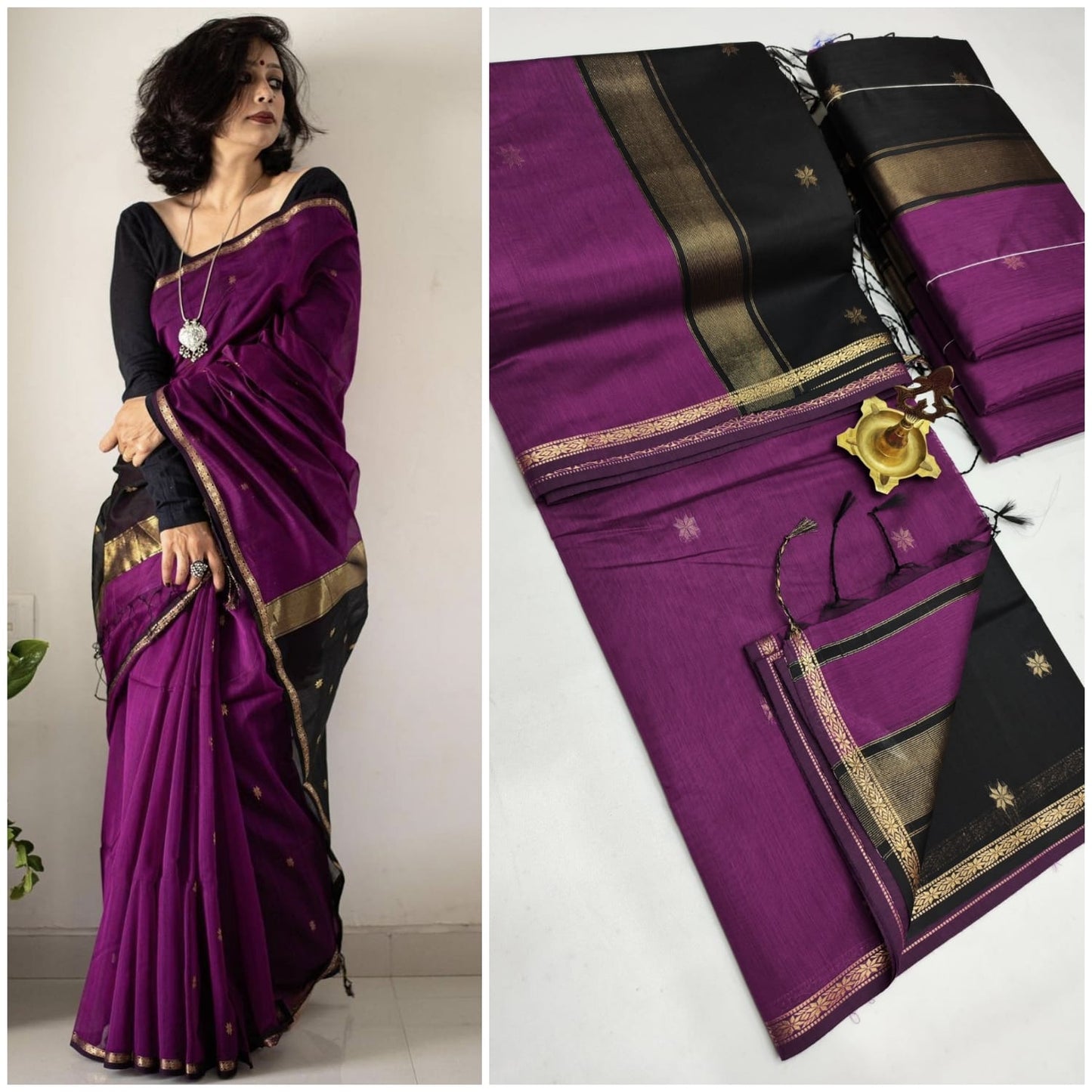 KANCHI COTTON SAREE SKU115
