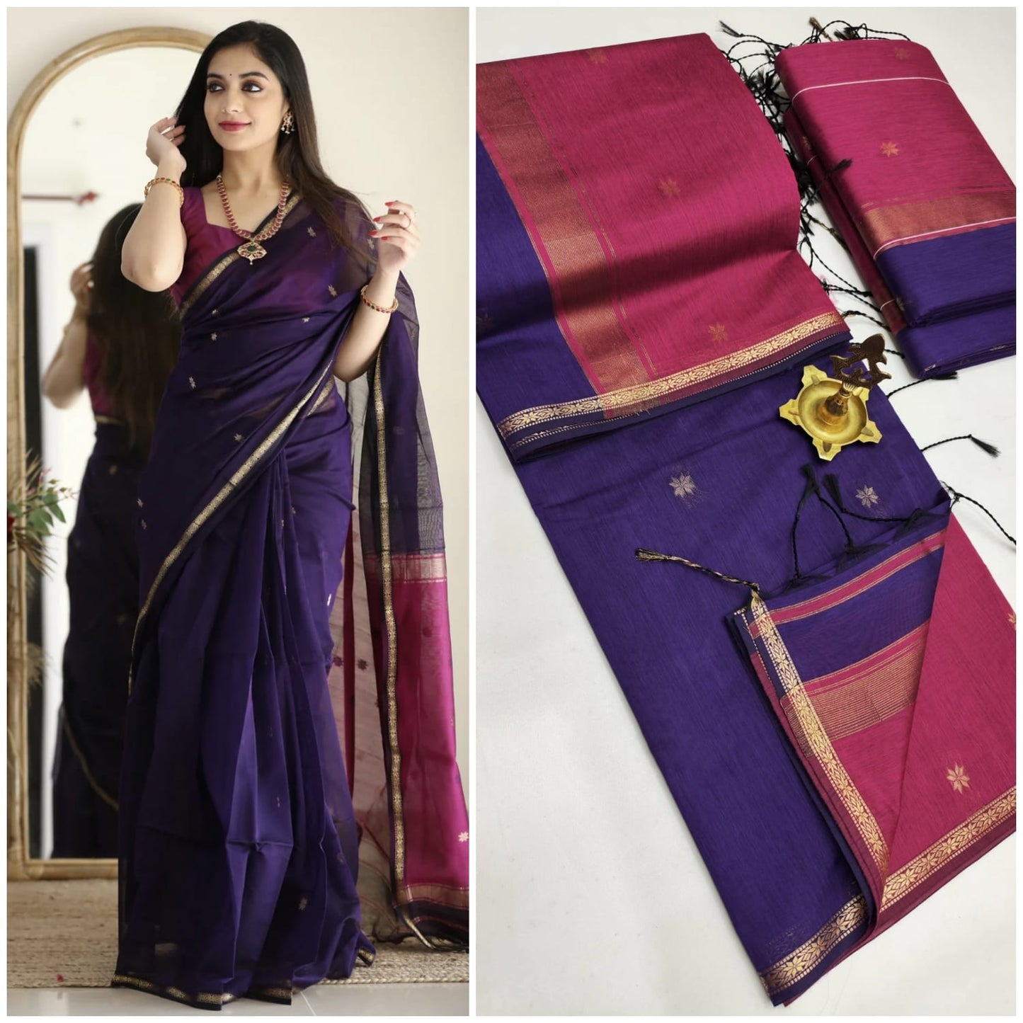 KANCHI COTTON SAREE SKU140