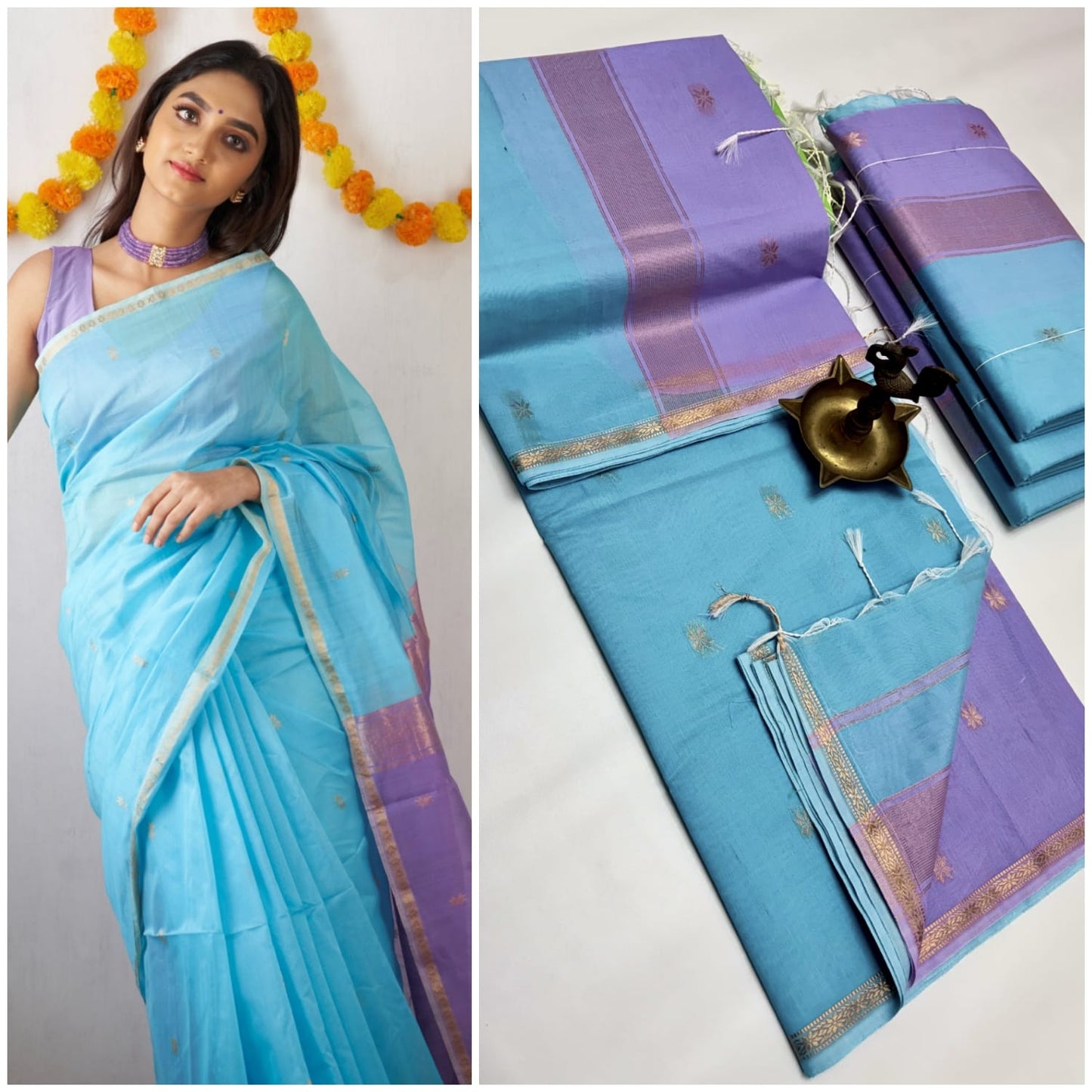 KANCHI COTTON SAREE SKU143