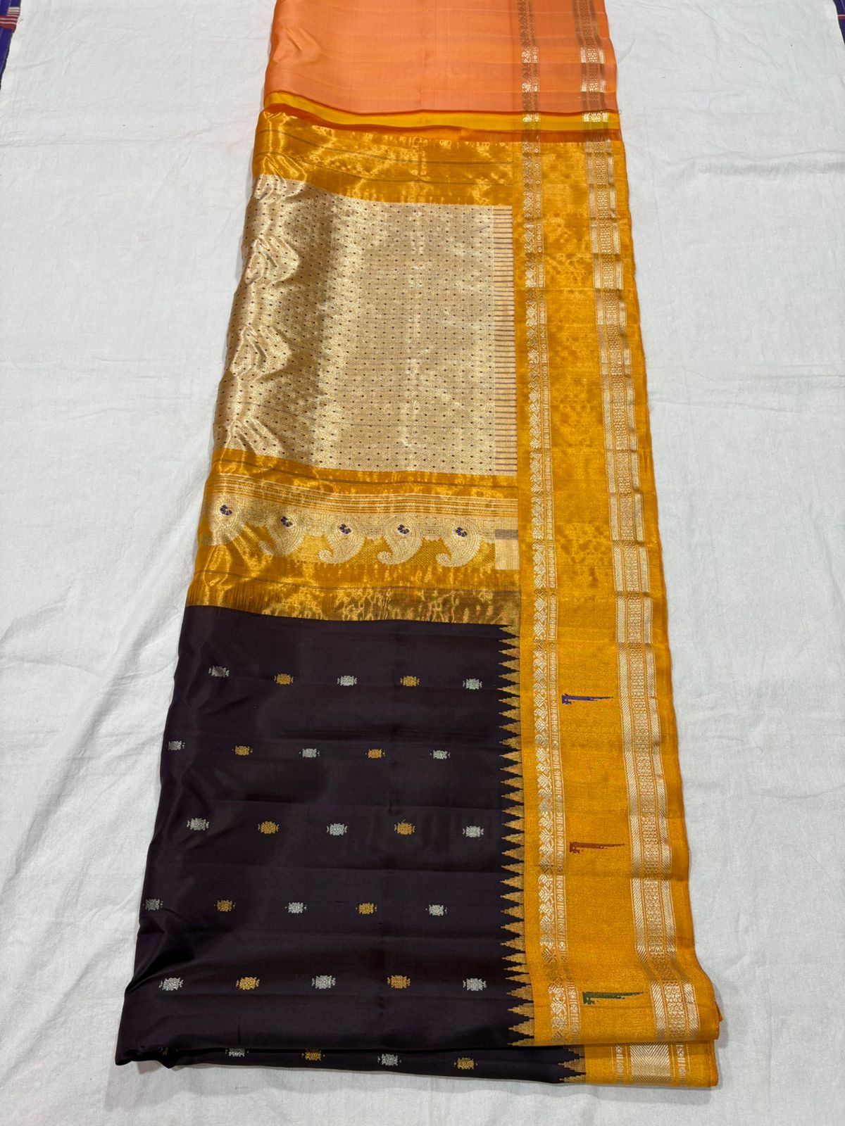 GADWAL PURE SILK PAITHANI HANDLOOM SAREE