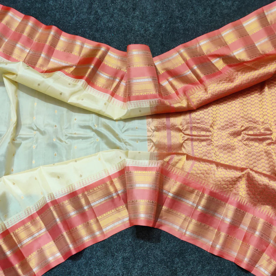 GADWAL PURE SILK HANDLOOM SAREE SKU184