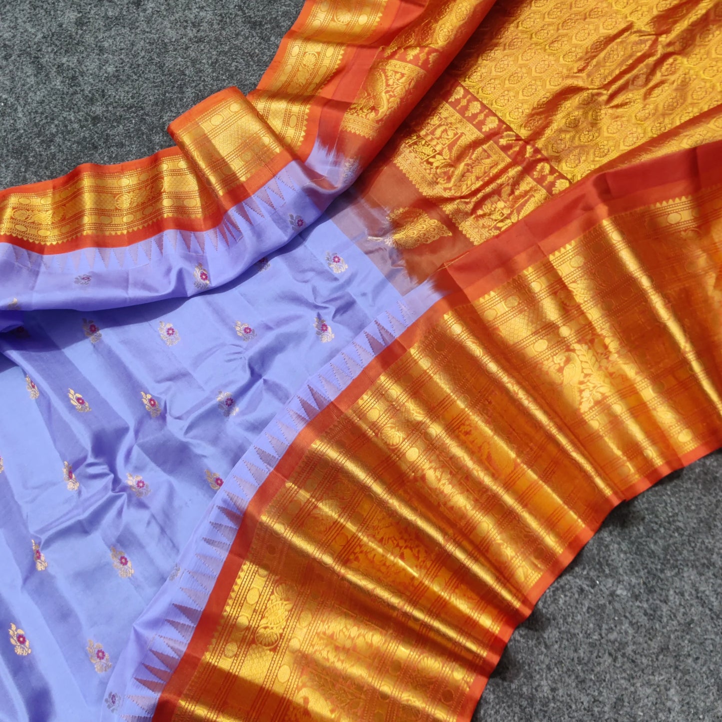GADWAL PURE SILK HANDLOOM SAREE SKU196