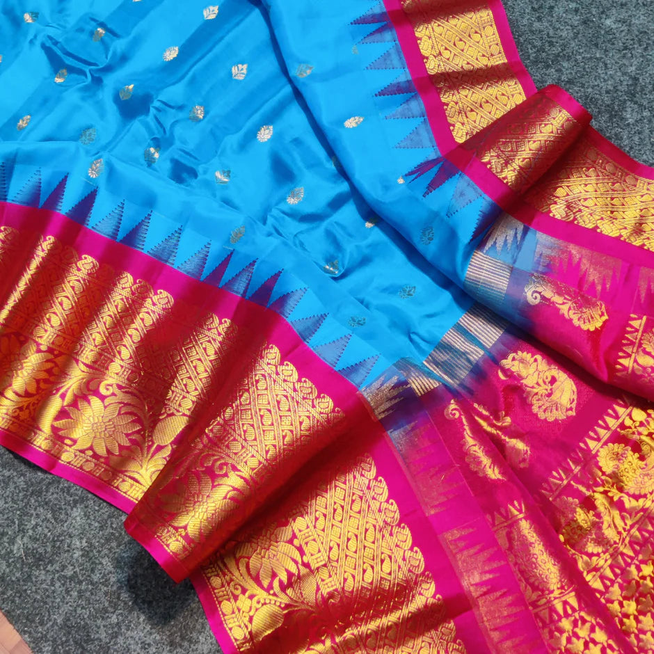 GADWAL PURE SILK HANDLOOM SAREE SKU230