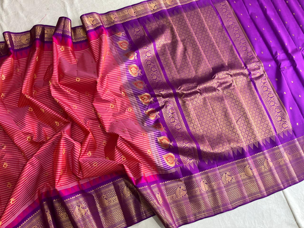 GADWAL PURE SILK HANDLOOM SAREE Bizfashion