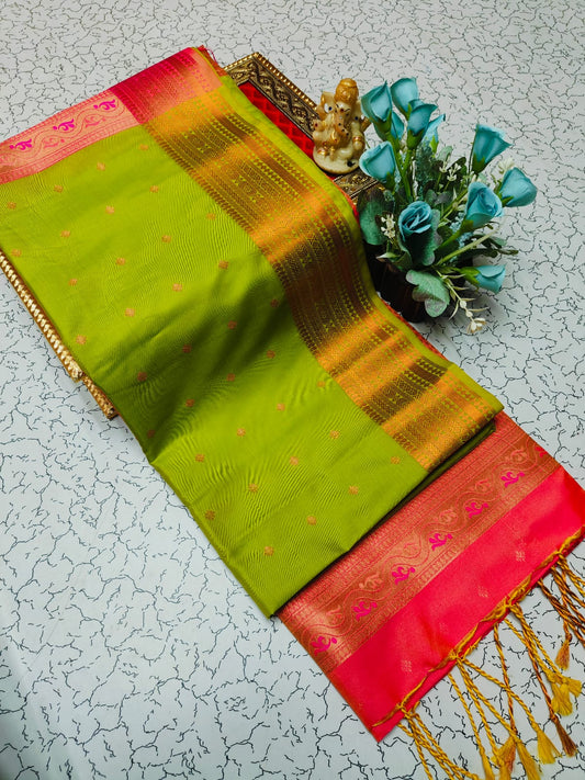 SEMI KANCHI SAREE
