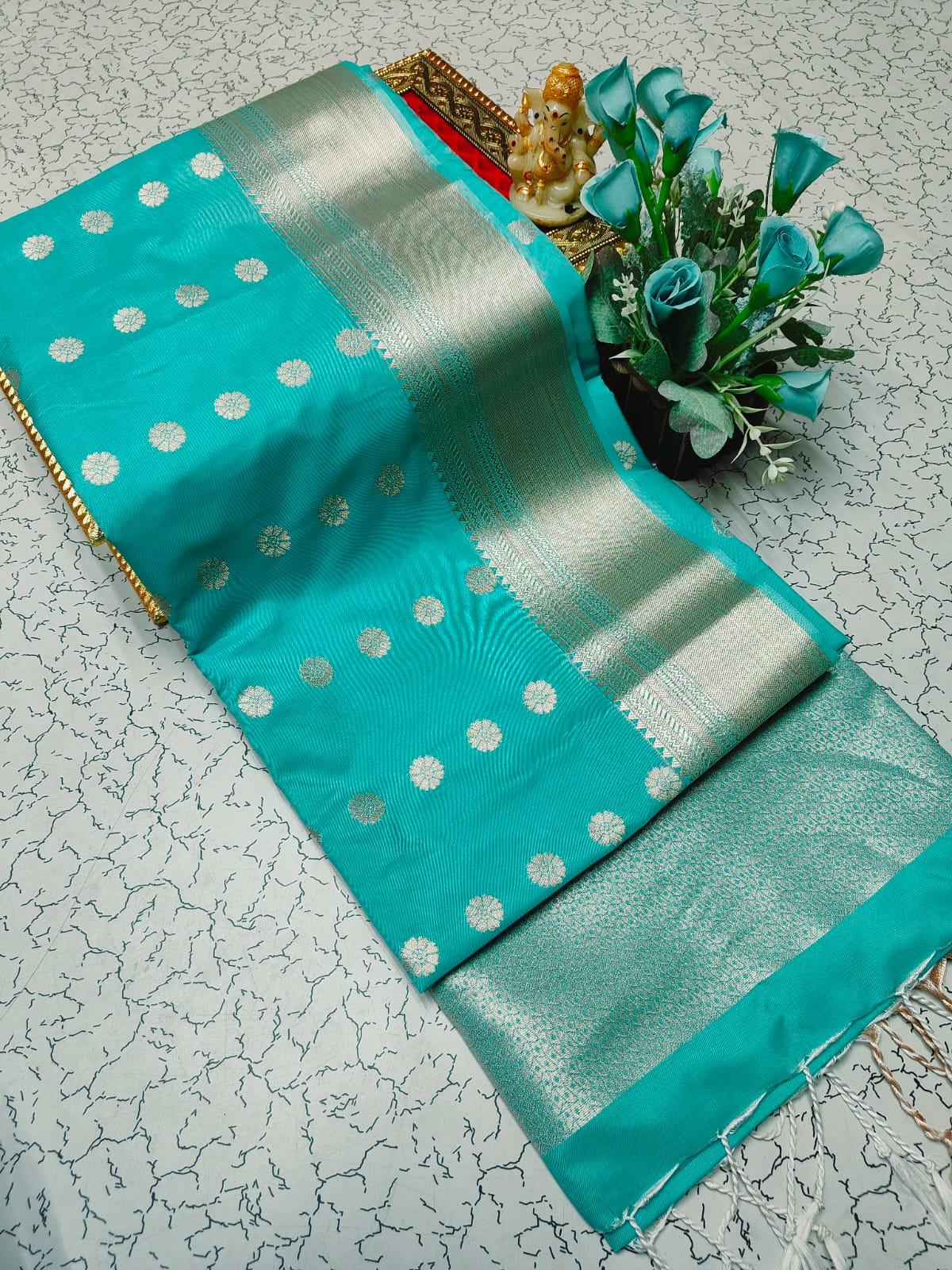 SEMI KANCHI SAREE