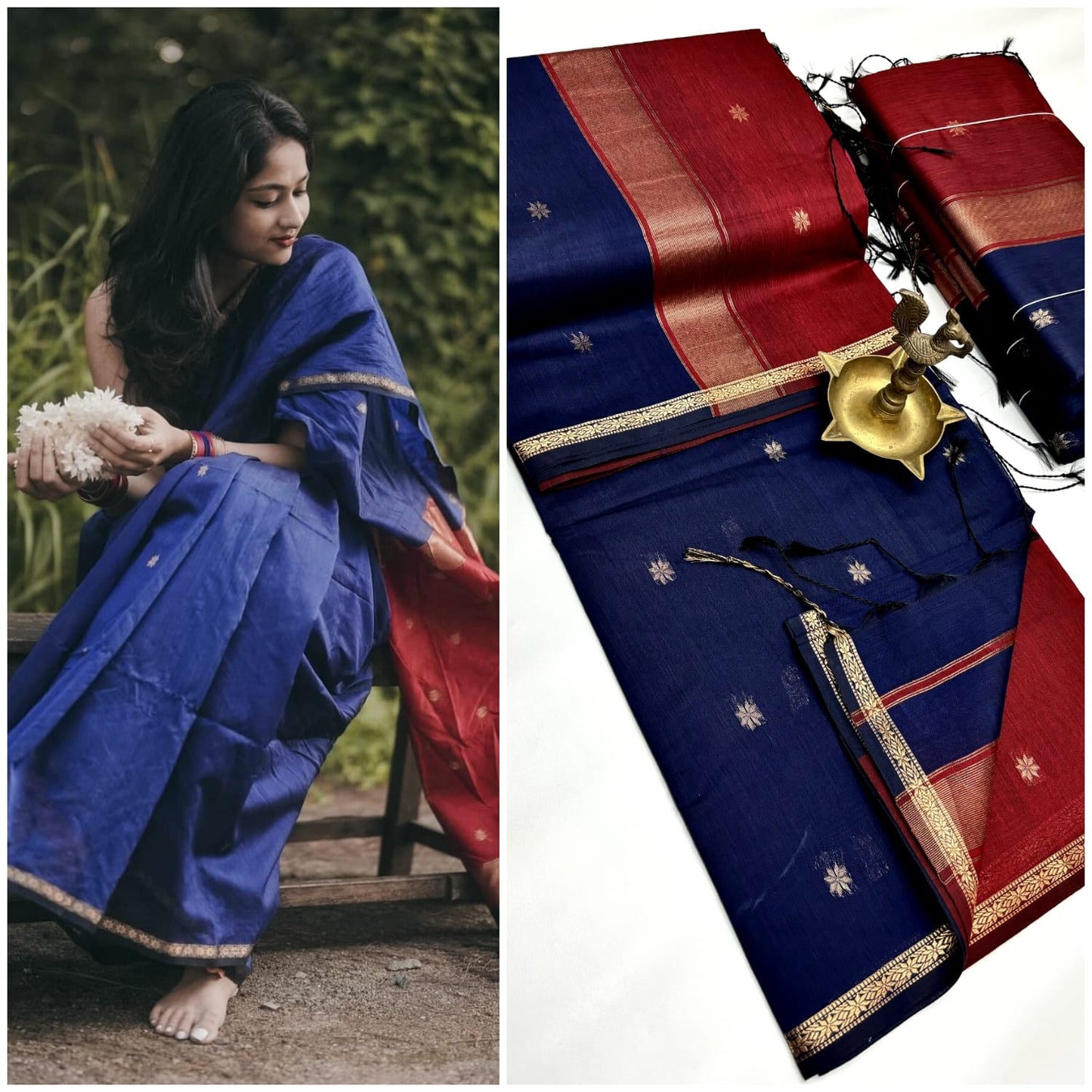 KANCHI COTTON SAREE SKU109