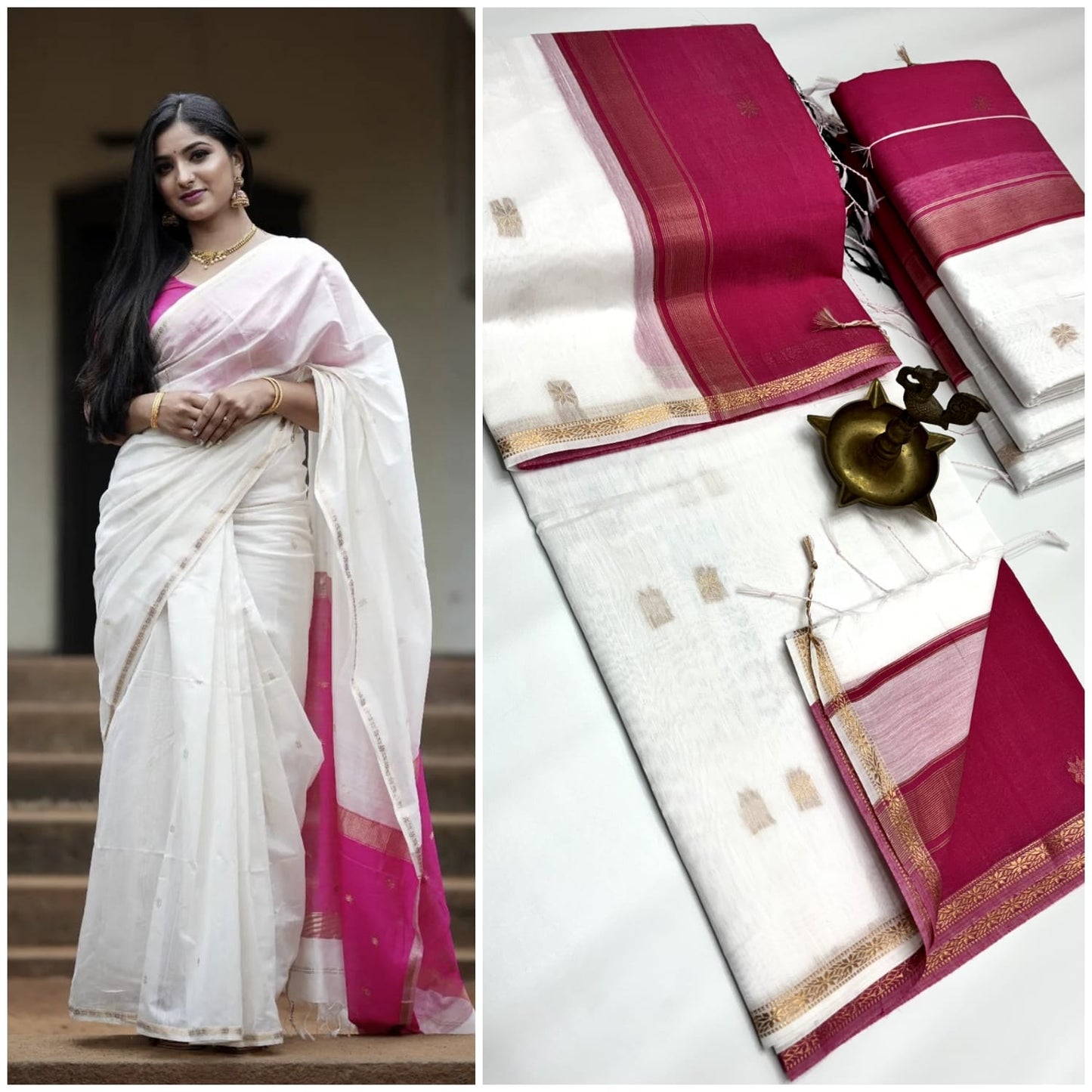 KANCHI COTTON SAREE SKU112