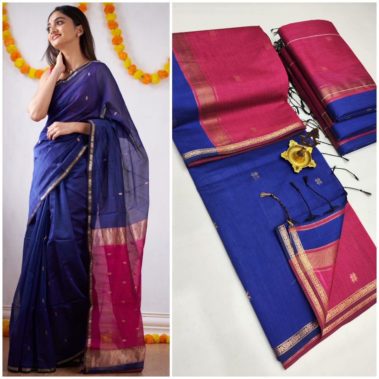 KANCHI COTTON SAREE SKU120
