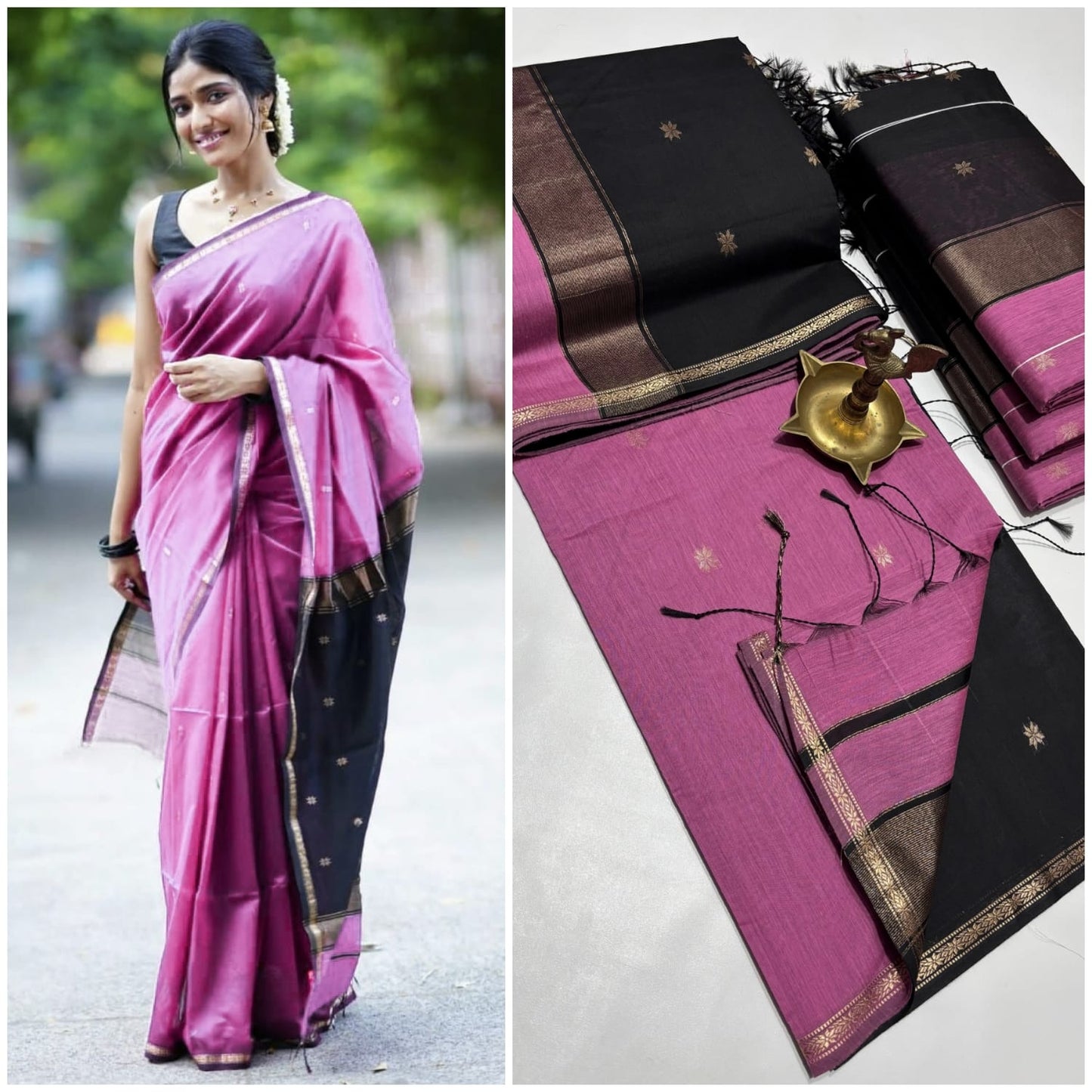 KANCHI COTTON SAREE SKU125