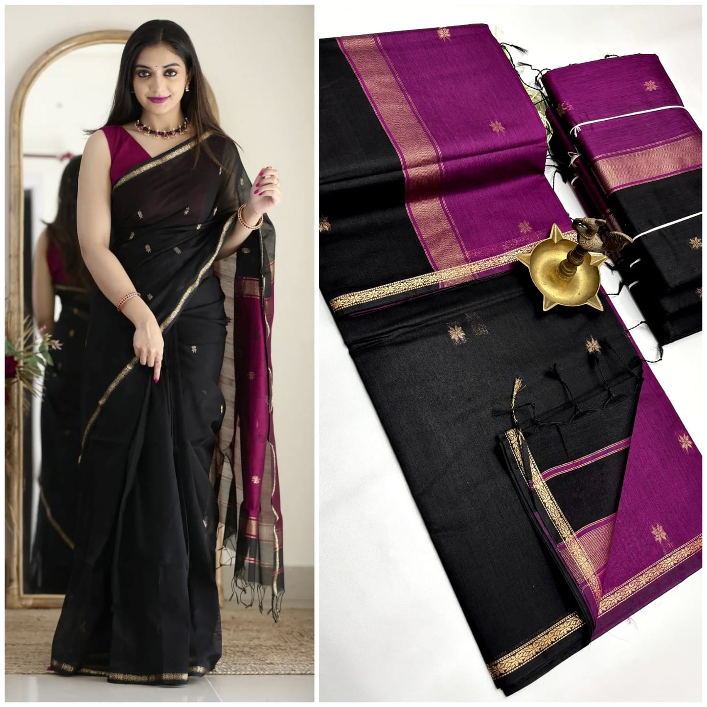 KANCHI COTTON SAREE SKU137