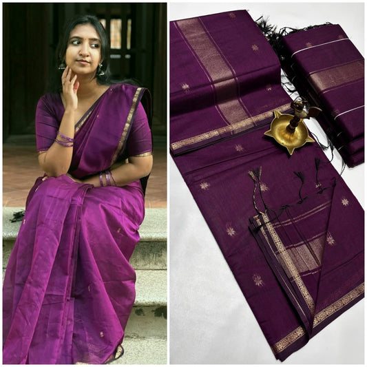 KANCHI COTTON SAREE SKU139