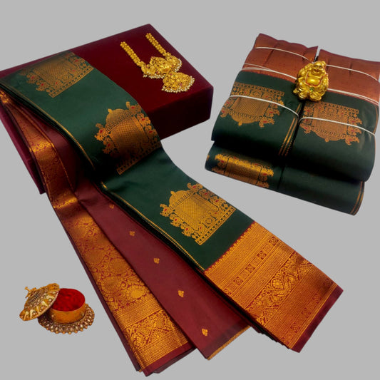 KANCHI TRADITIONAL SILK SAREE