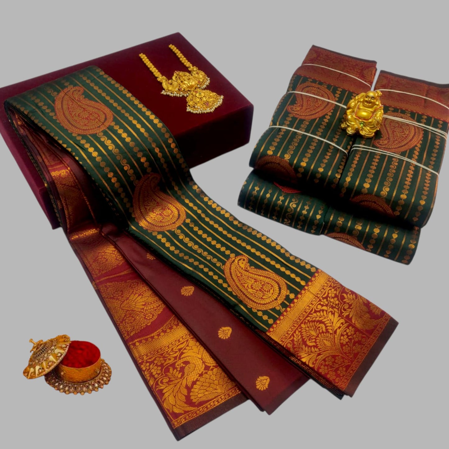 KANCHI TRADITIONAL SILK SAREE