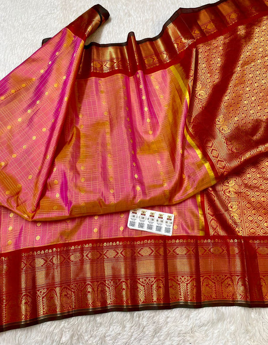 GADWAL PURE SILK HANDLOOM SAREE