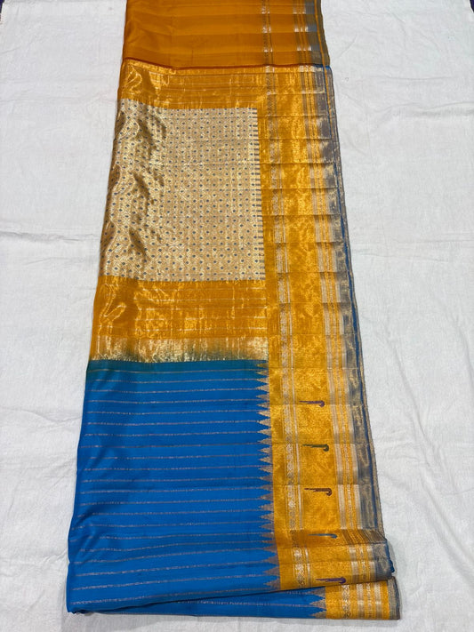 GADWAL PURE SILK PAITHANI HANDLOOM SAREE