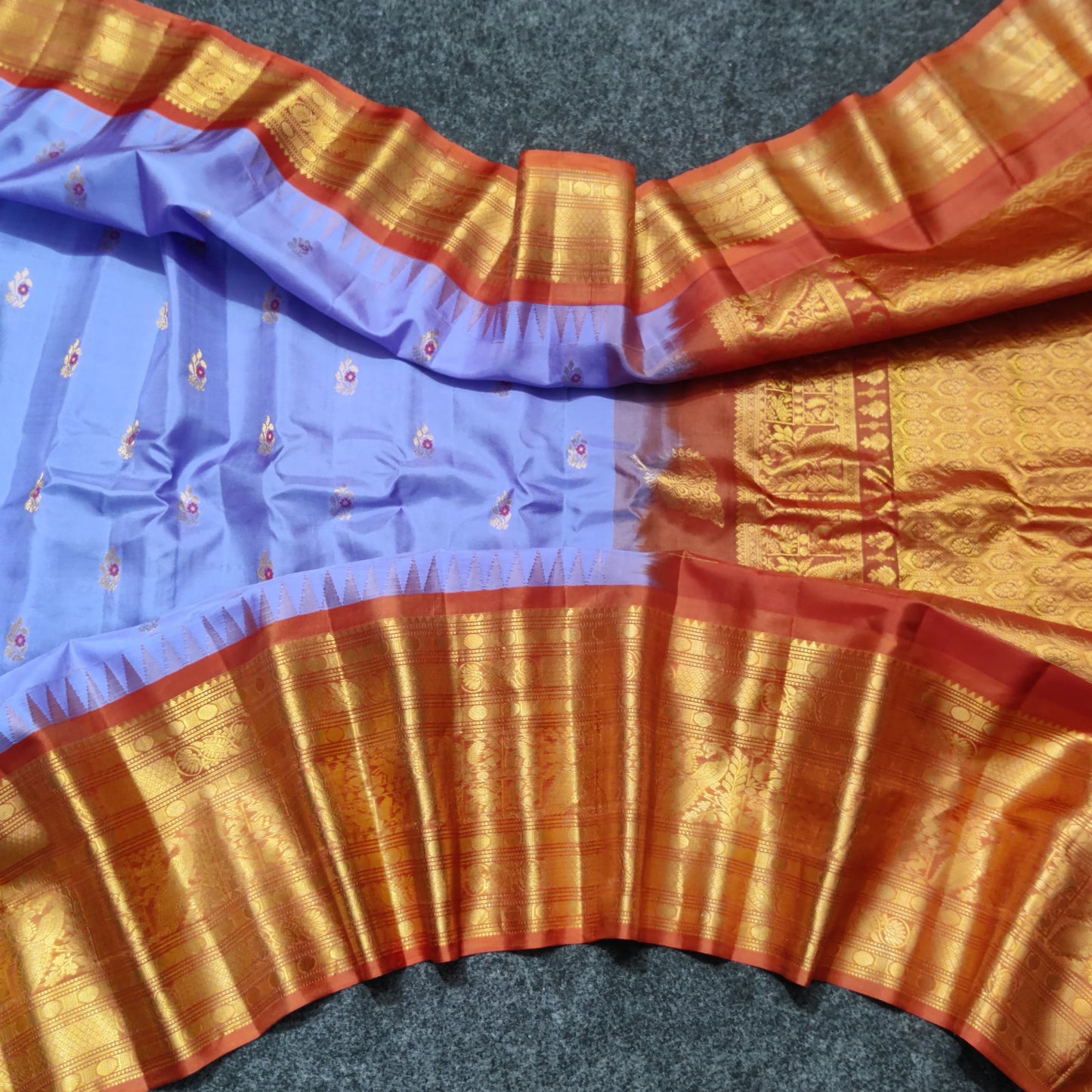 GADWAL PURE SILK HANDLOOM SAREE SKU196