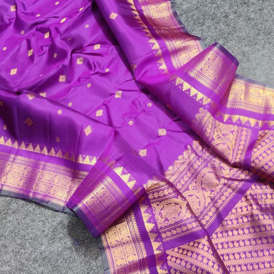 GADWAL PURE SILK HANDLOOM SAREE SKU218