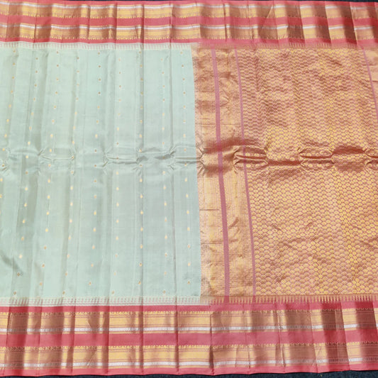 GADWAL PURE SILK HANDLOOM SAREE SKU184