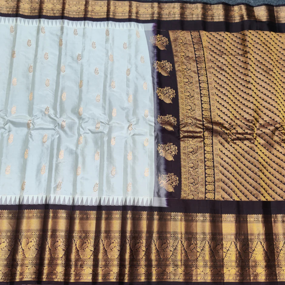 GADWAL PURE SILK HANDLOOM SAREE SKU195