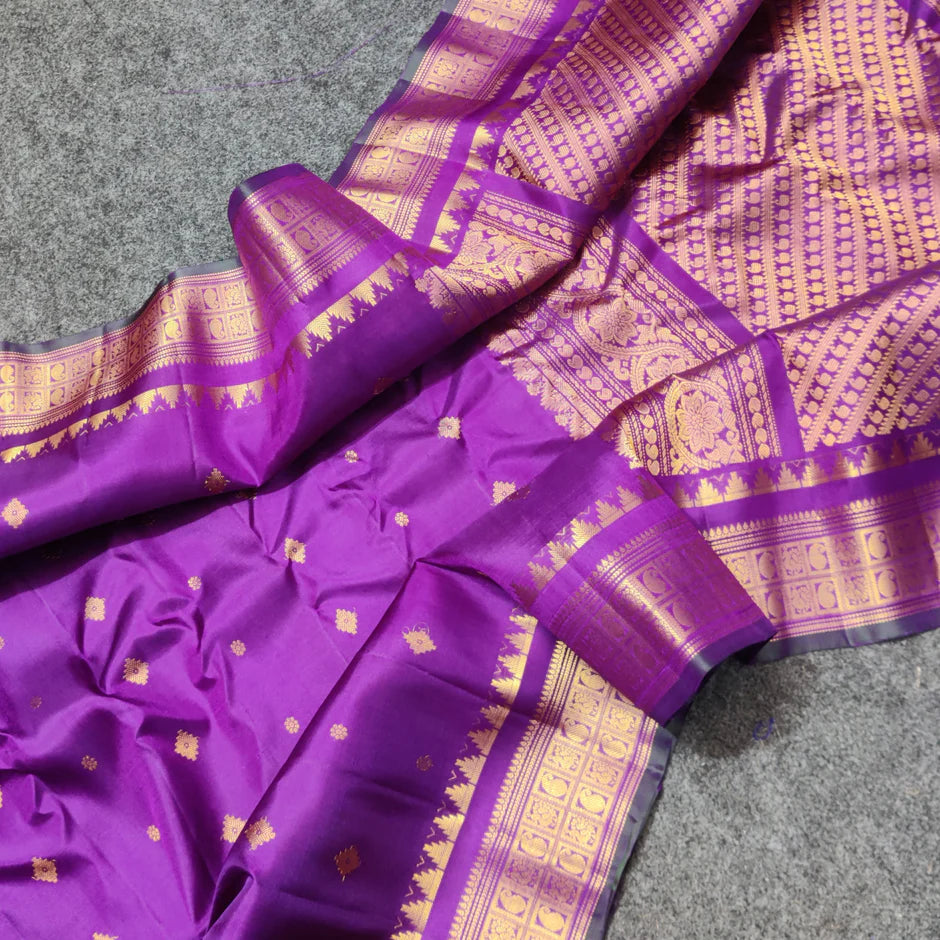 GADWAL PURE SILK HANDLOOM SAREE SKU218