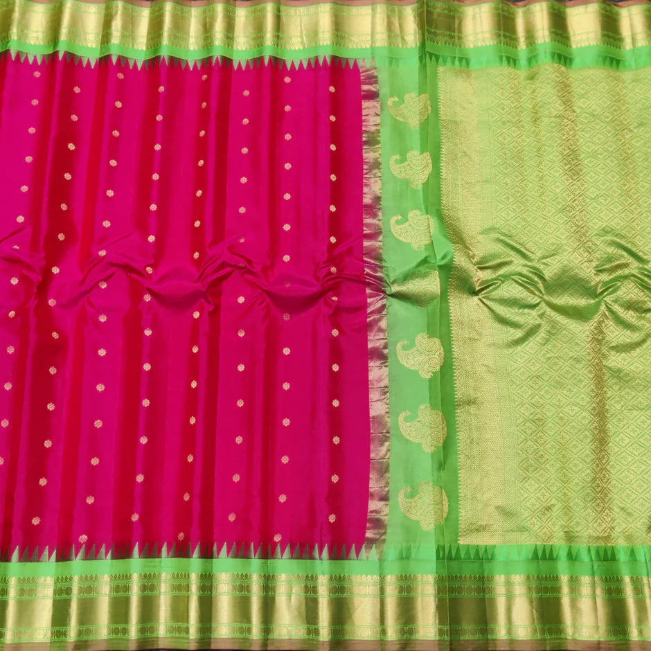 GADWAL PURE SILK HANDLOOM SAREE SKU173