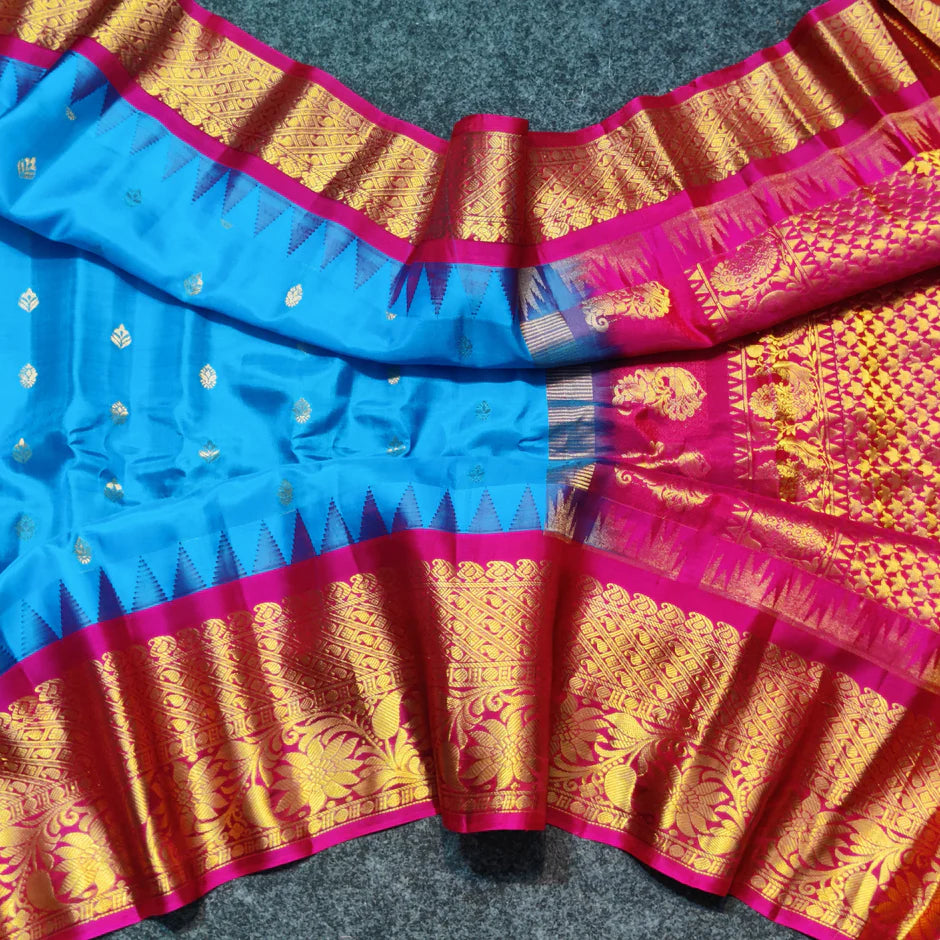 GADWAL PURE SILK HANDLOOM SAREE SKU230