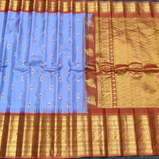 GADWAL PURE SILK HANDLOOM SAREE SKU196