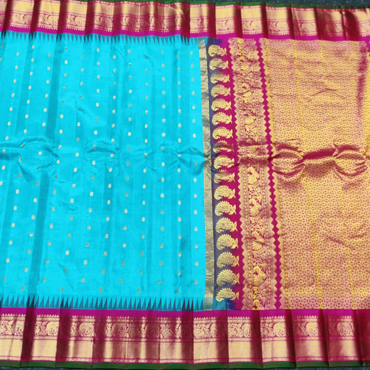 GADWAL PURE SILK HANDLOOM SAREE SKU182