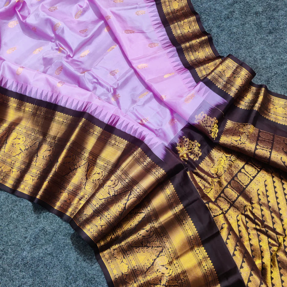 GADWAL PURE SILK HANDLOOM SAREE SKU198