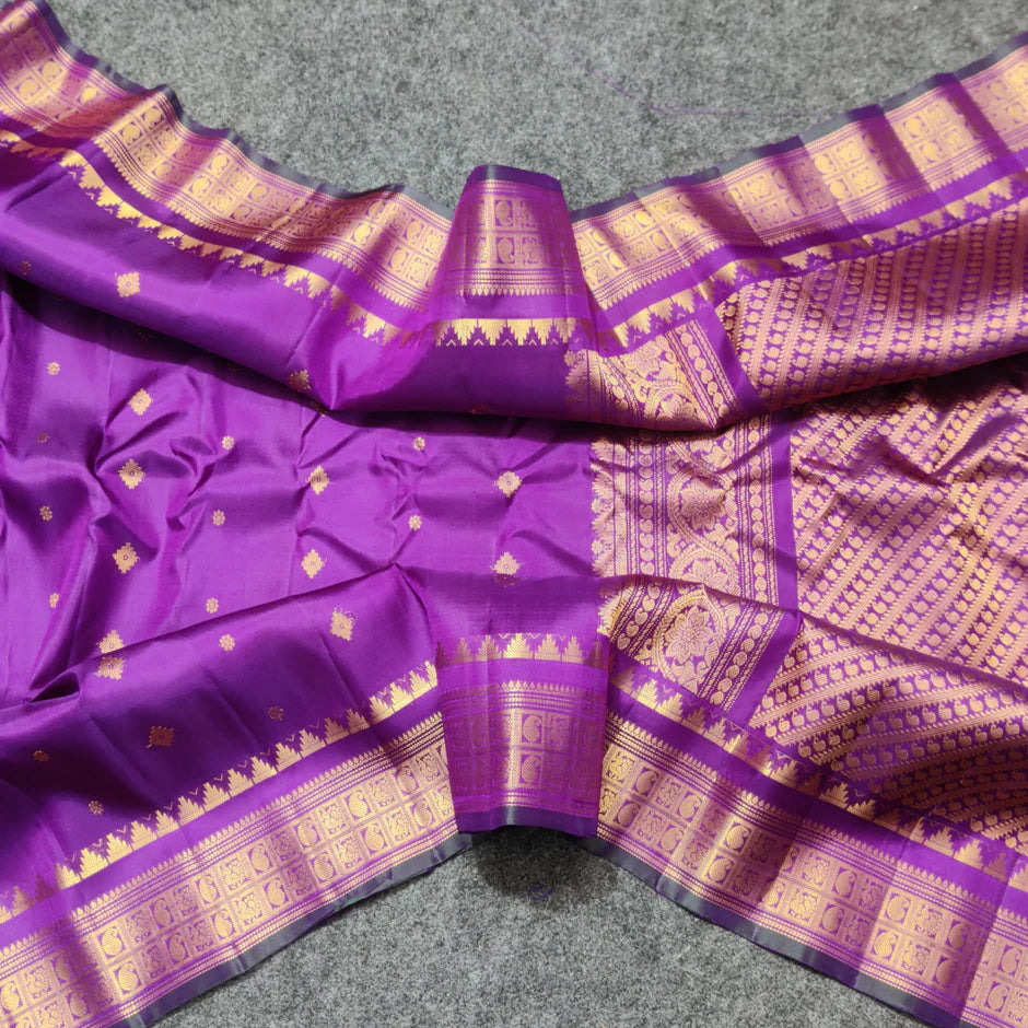 GADWAL PURE SILK HANDLOOM SAREE SKU218